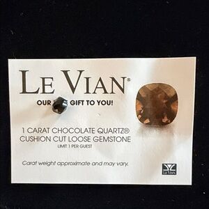 Le Vian 1 Carat Chocolate Quartz Cushion Cut Loose Gemstone